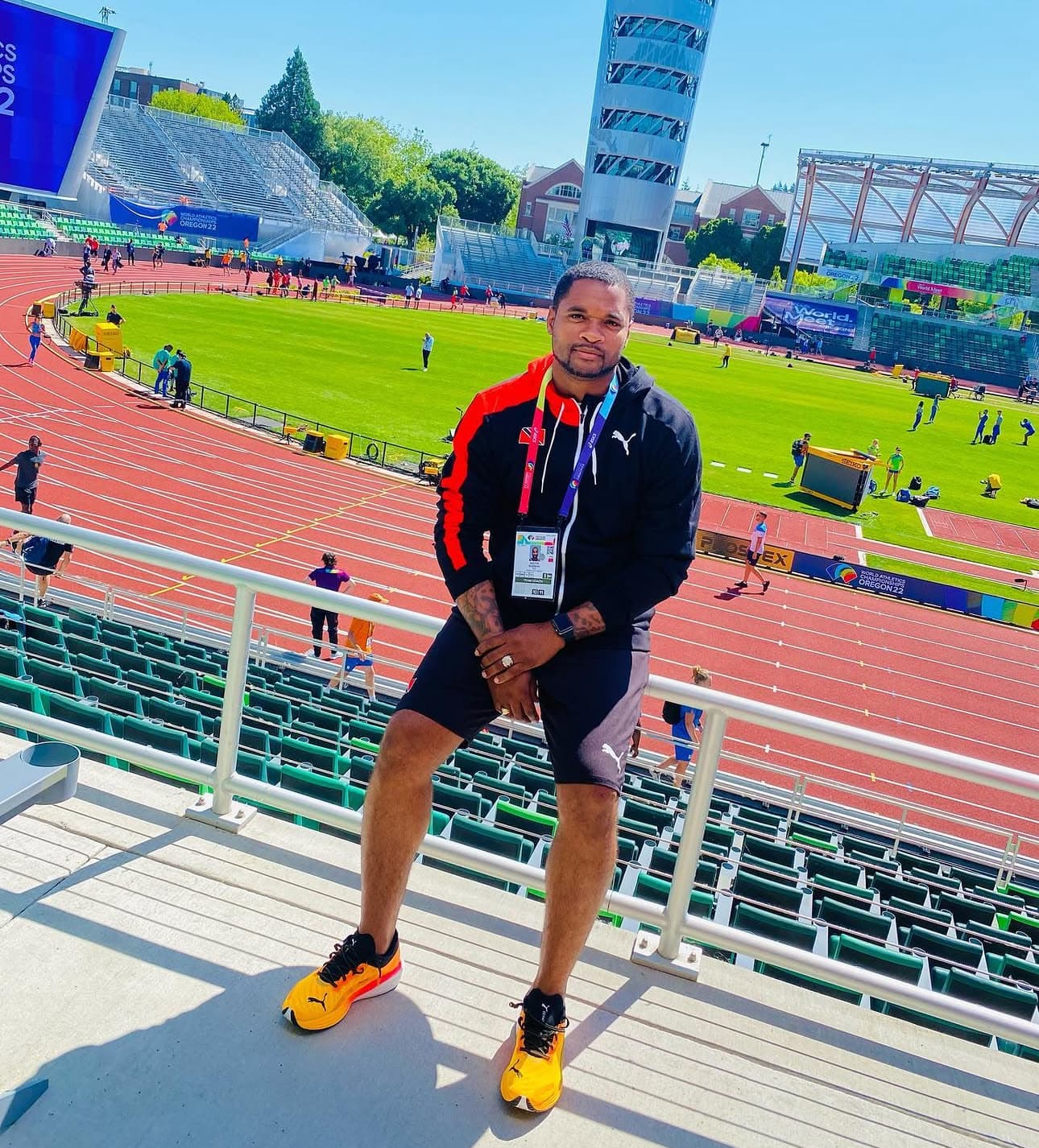 Coach Keston Bledman